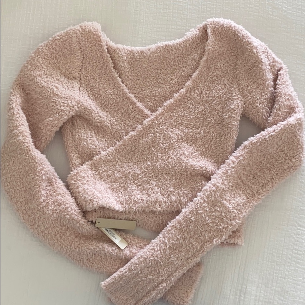 SKIMS | Cozy Knit Wrap Top